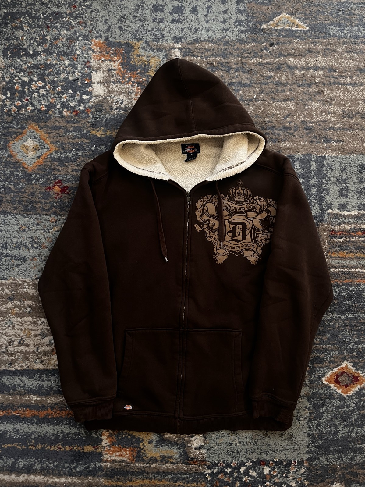 Vintage Dickies Zip-up De Polar
