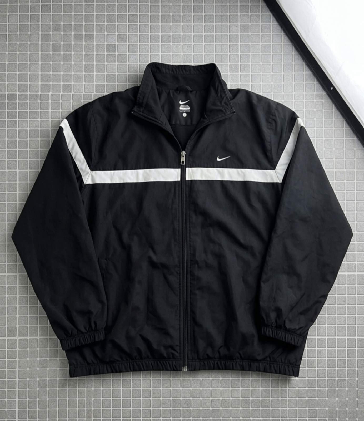 Cortavientos Nike Negro 00s
