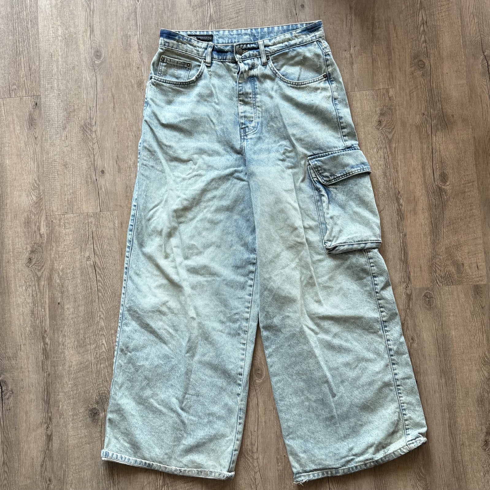 Pantalones Super Baggy Zara