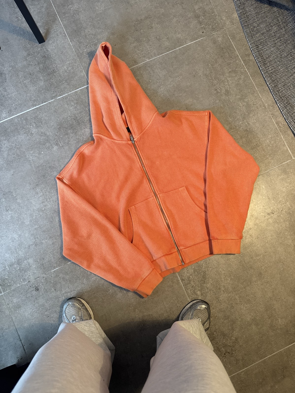 HOODIE WAFFLE ZARA