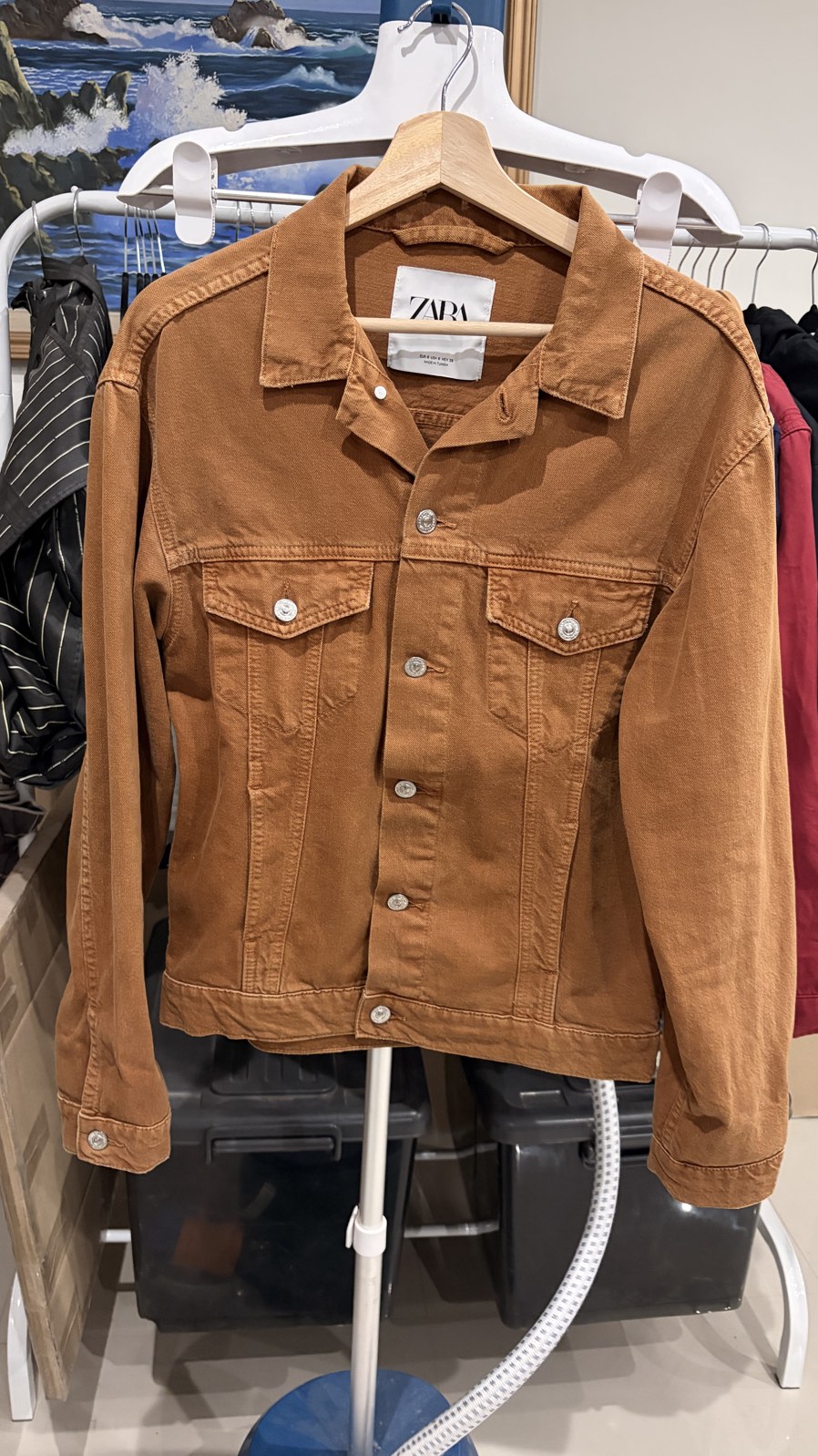 Chaqueta Mezclilla Zara