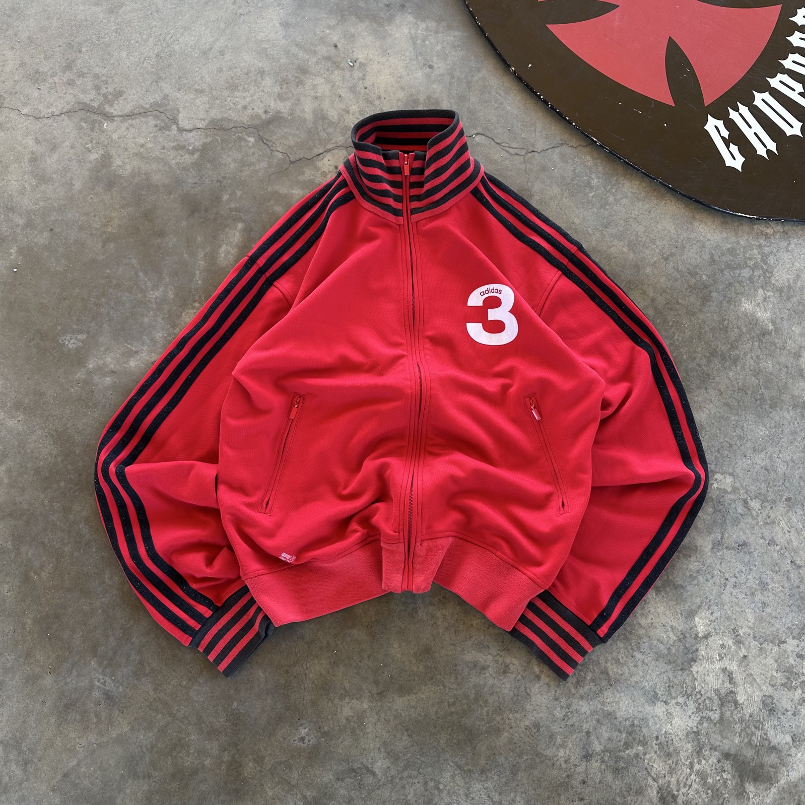 Poleron Adidas Fullzip Big Logo
