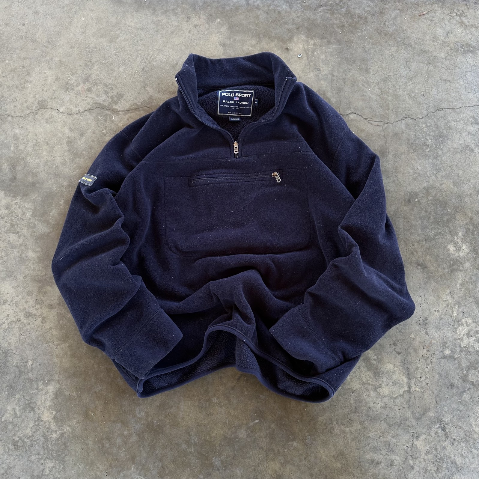 Poleron Polar Polo Sport Vintage