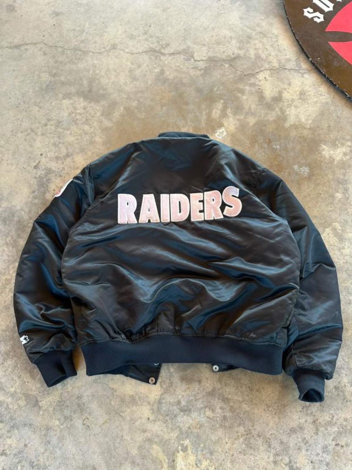 Chaqueta Raiders Bomber Jacket Vintage 90's