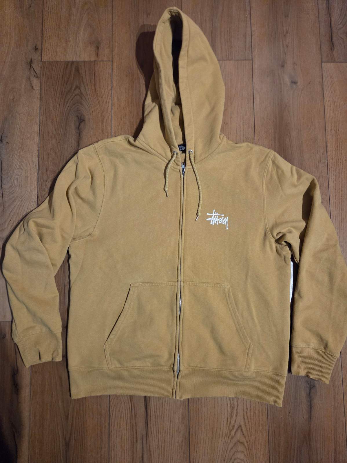 Poleron Hoodie Stussy Mustard M