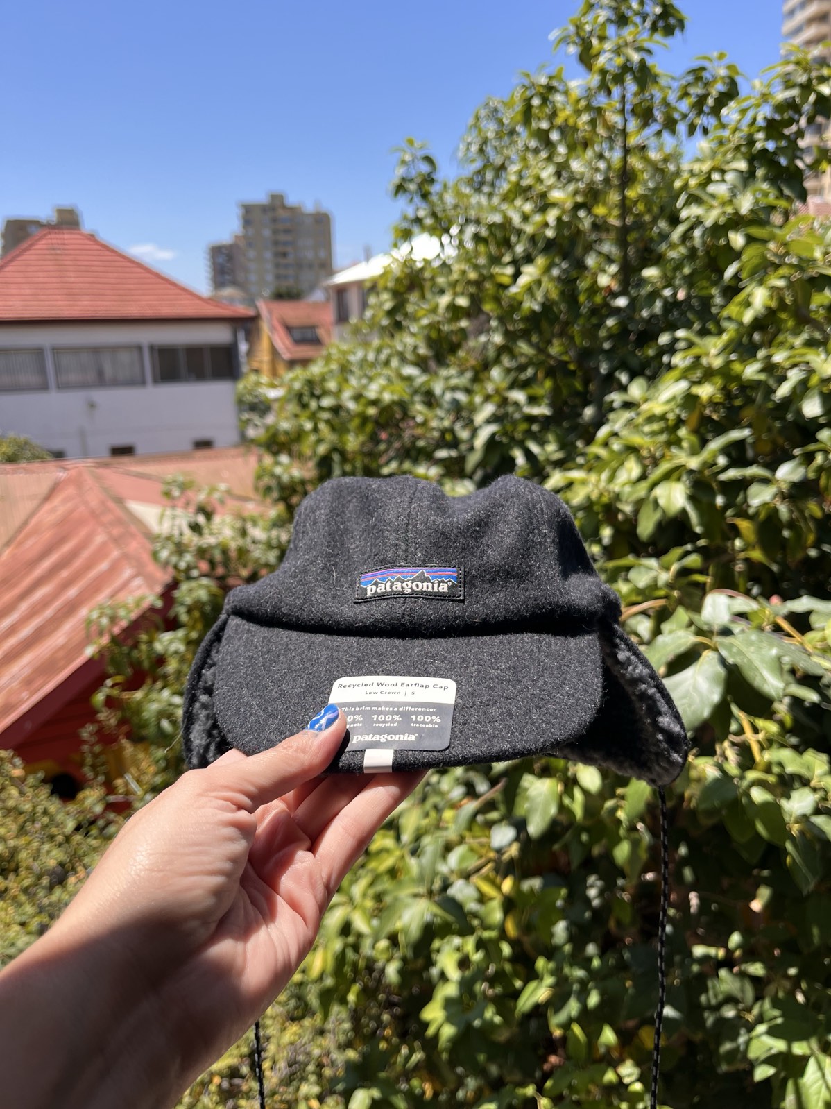 Gorro Patagonia Recycled Wool Earflap Cap