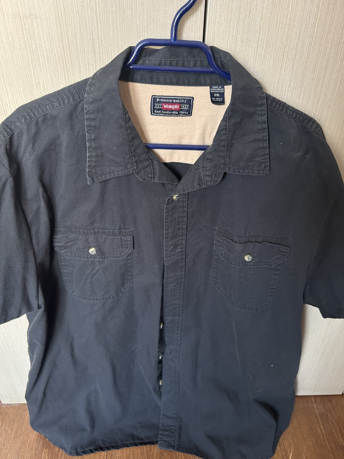 Camisa Wrangler Negra