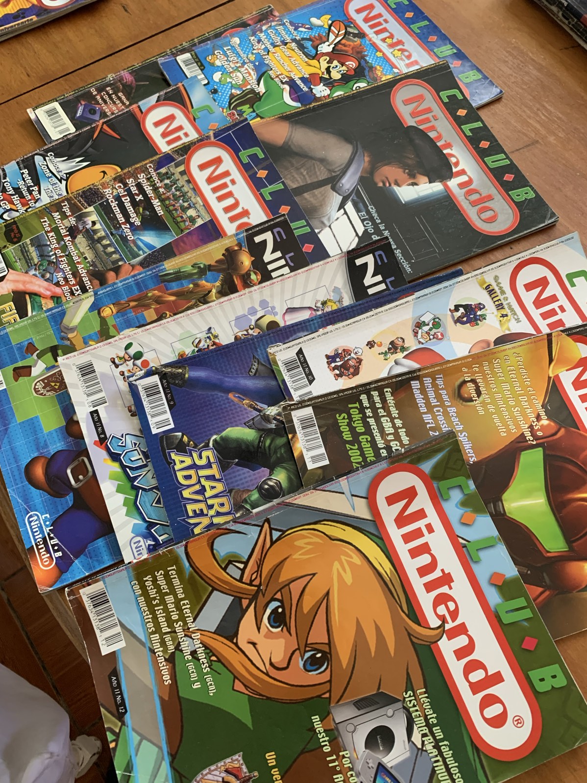 Revistas Club Nintendo Año 2002