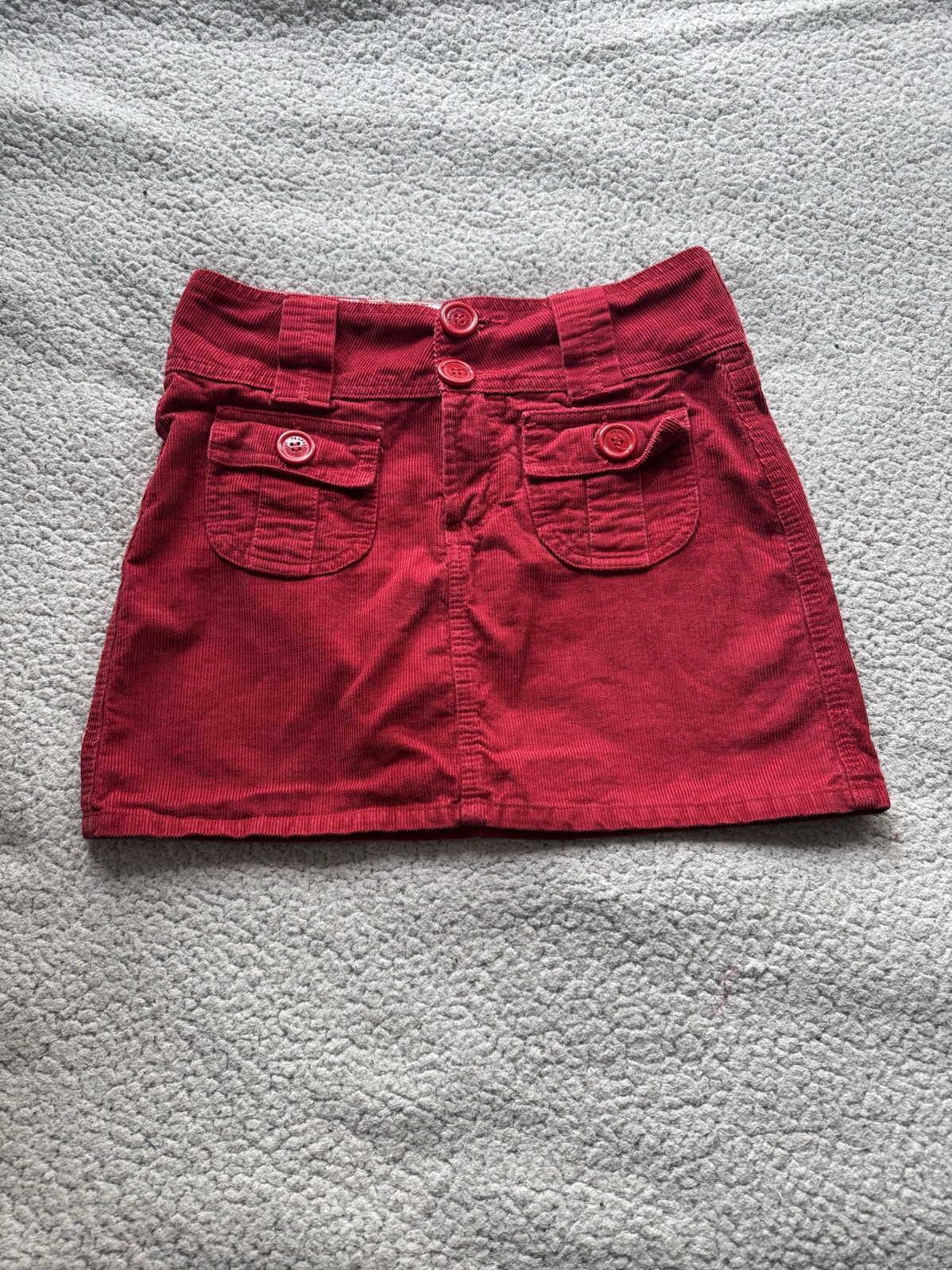 Minifalda Cotelé Zara Vintage Talla 36-38 EU