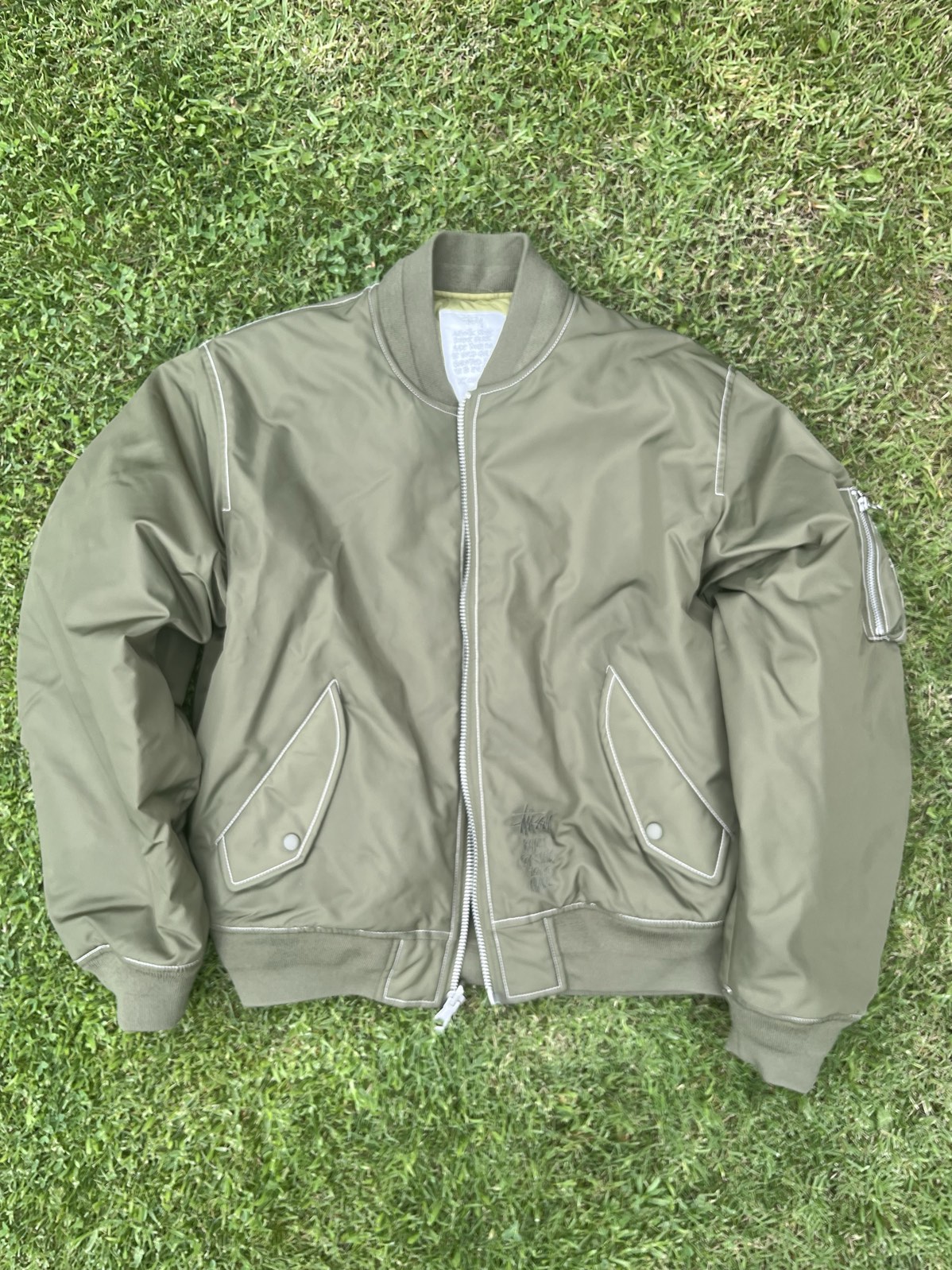 Chaqueta Stussy Reversible Bomber