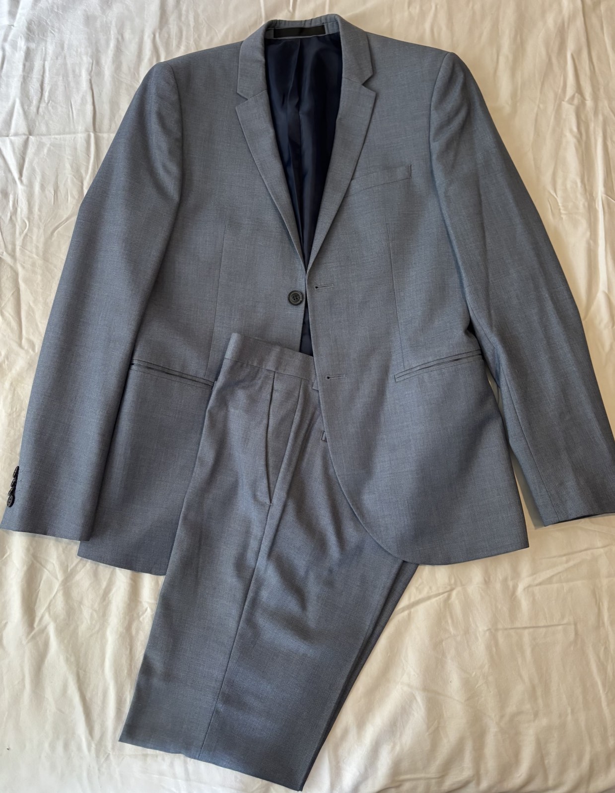 Traje Celeste TOPMAN