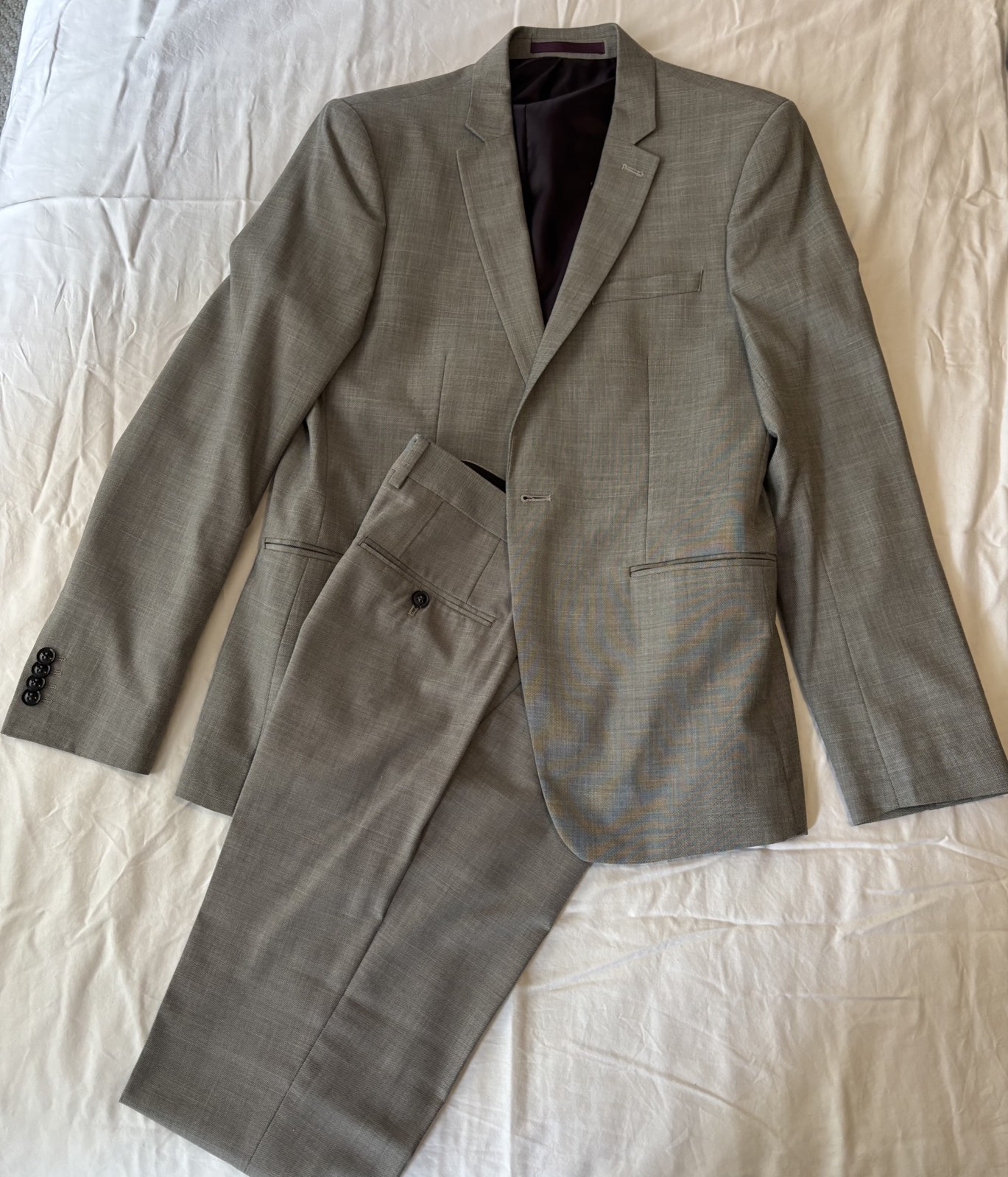 Traje Gris TOPMAN