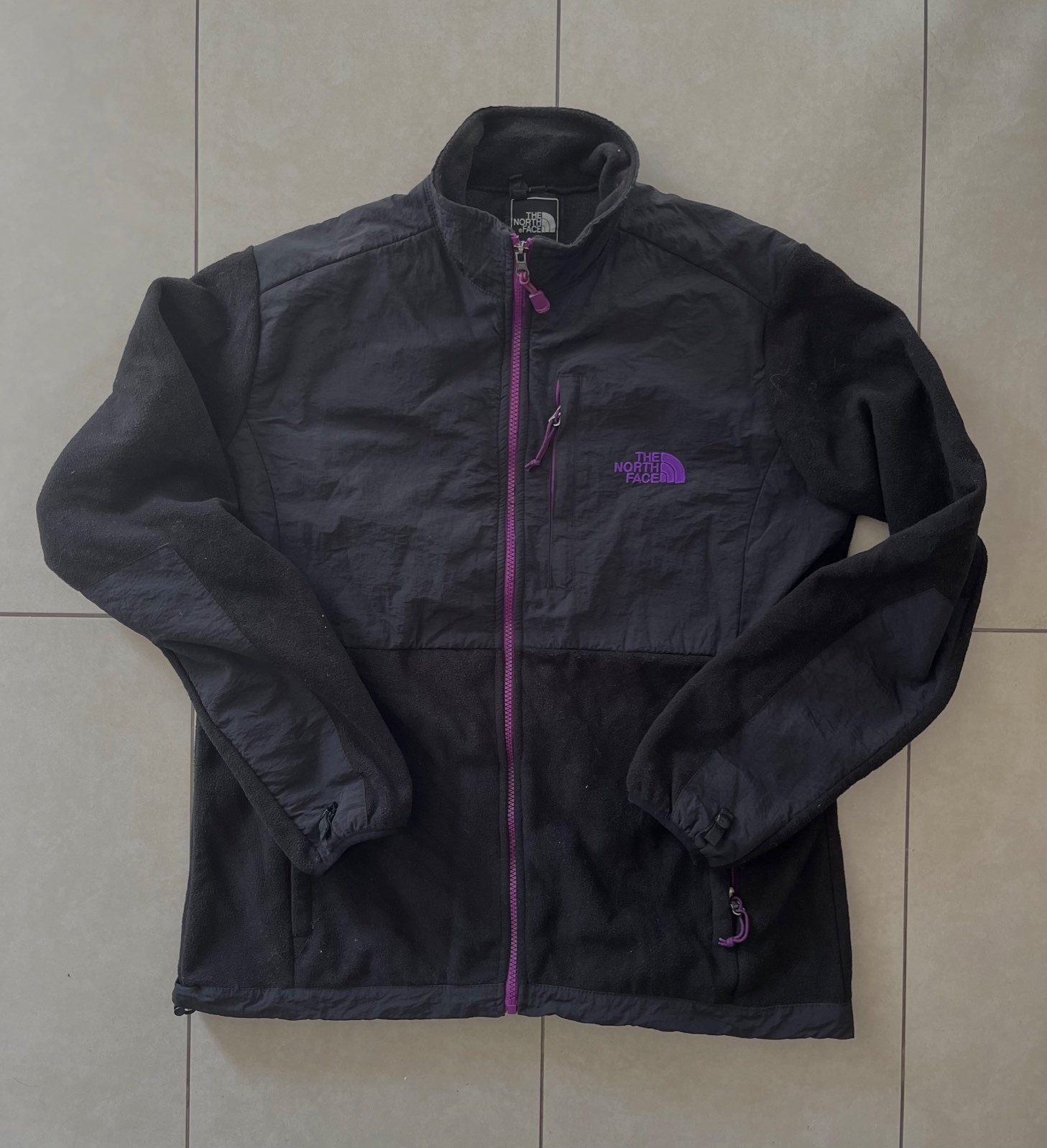 Chaqueta Polar The North Face Denali Vintage – Negro/Morado