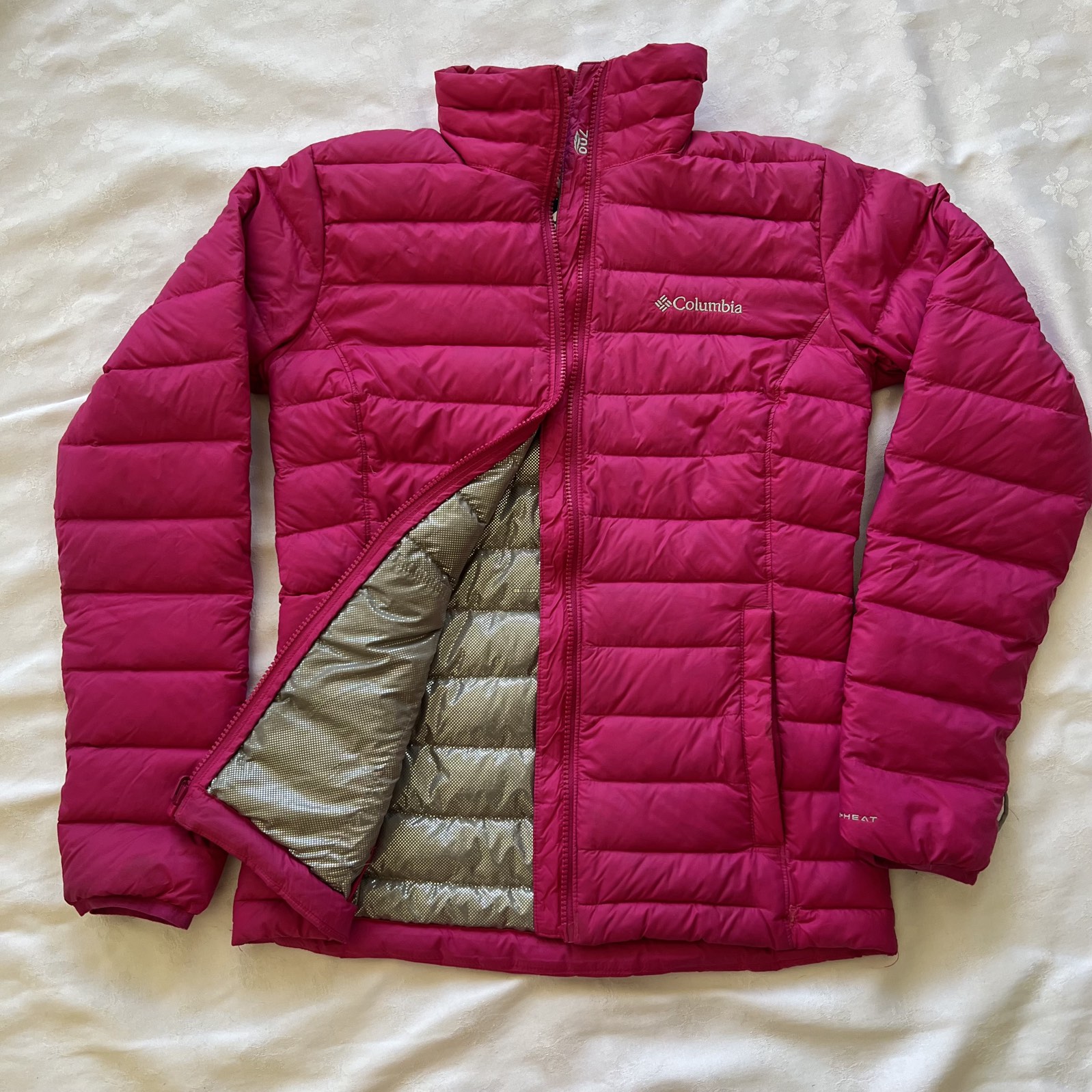 Chaqueta Columbia Omni-Heat Interchange 700 Mujer Fucsia – Talla S