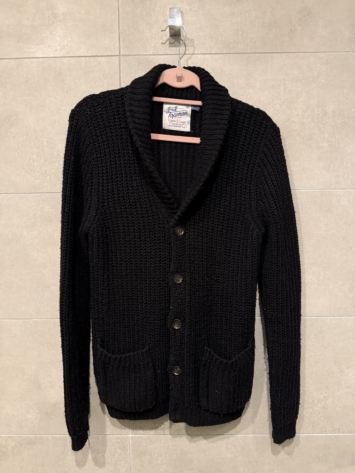 Cardigan Negro