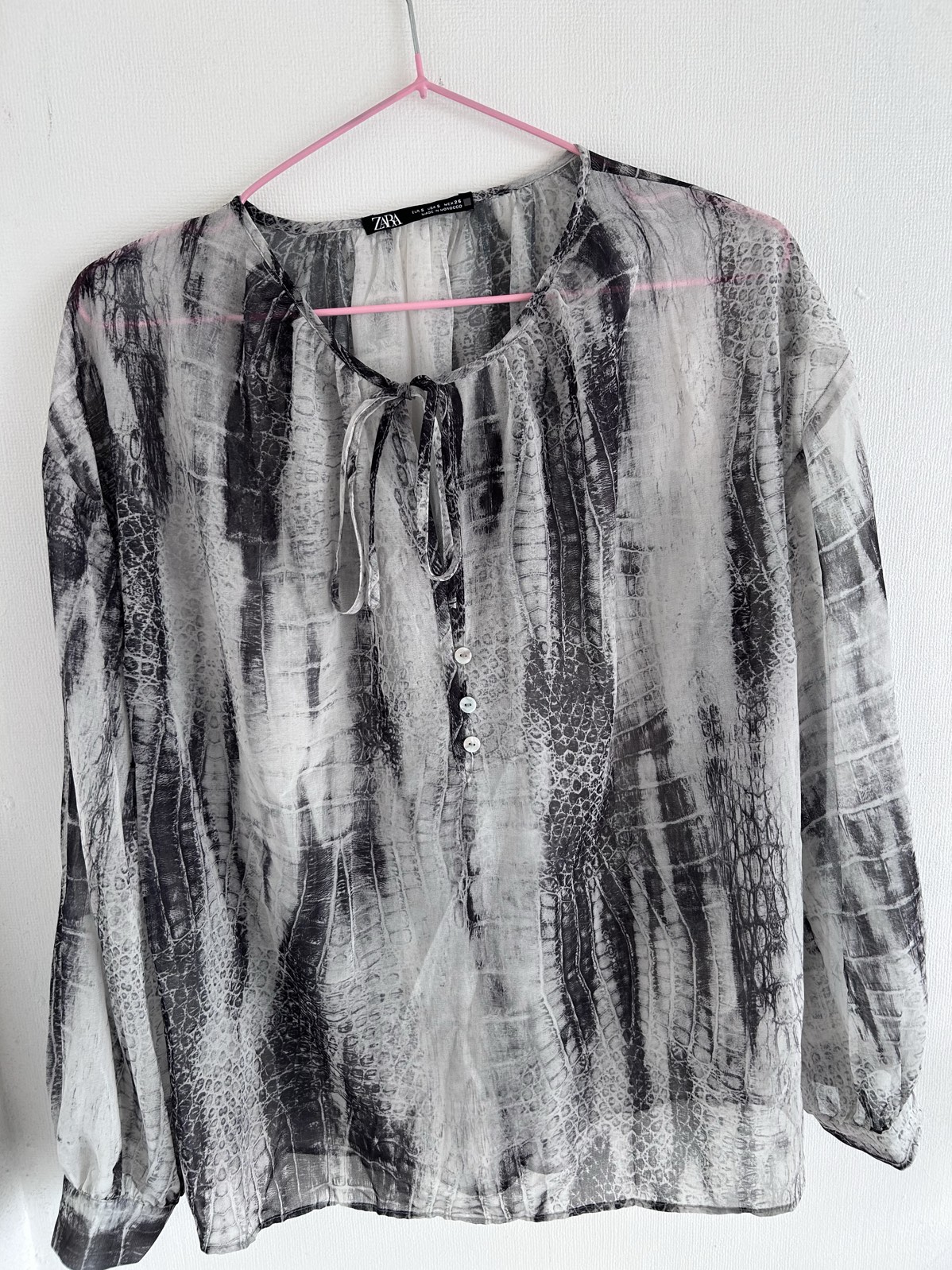 Blusa Zara Estampada