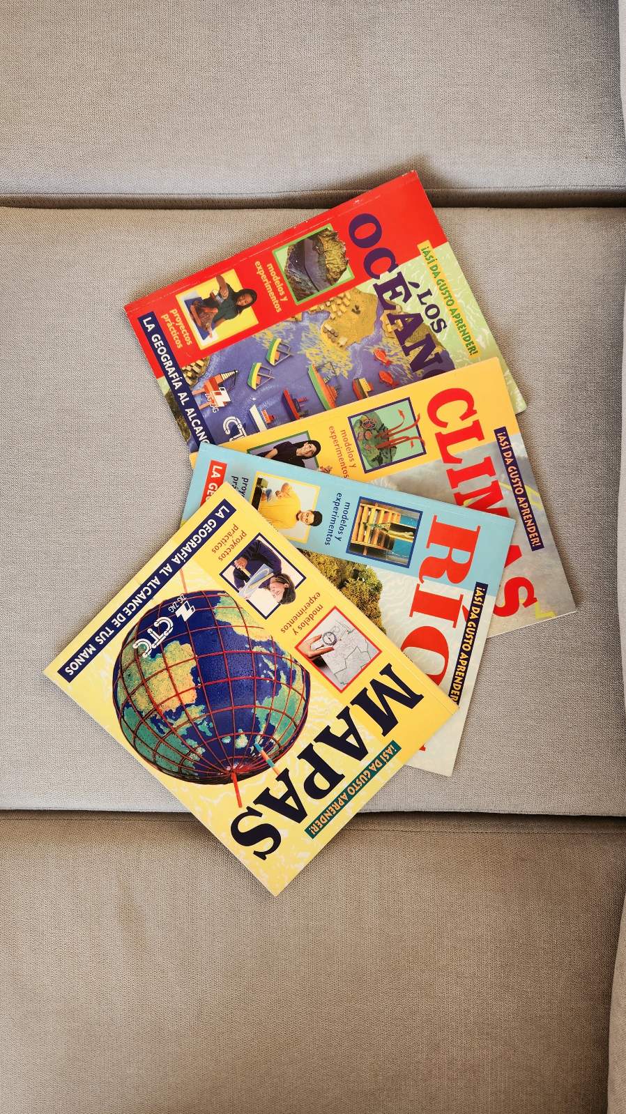 Colección Infantil Geografía Años 90
